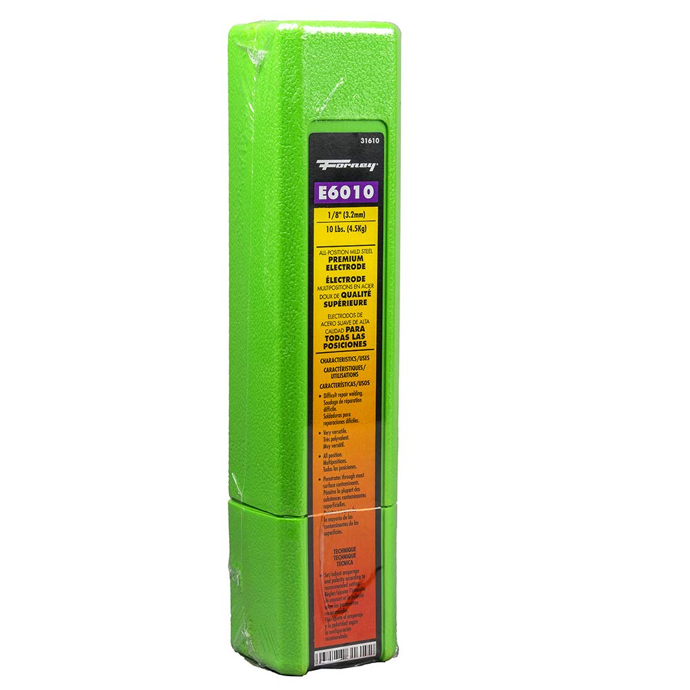 Forney 31610 E6010 Welding Rod, 1/8-Inch, 10-Pound - Image 7