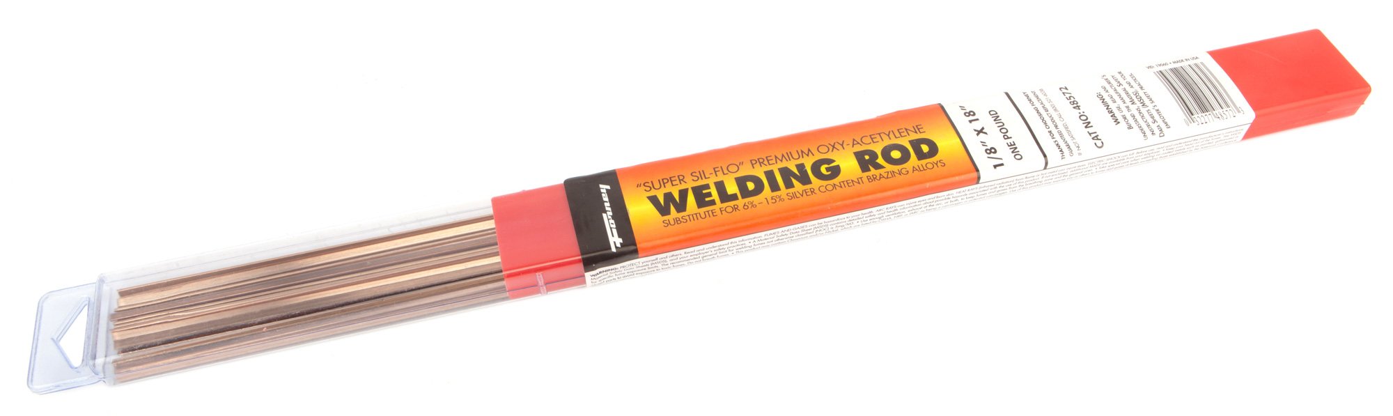 Forney 48571 Super Sil Flo Brazing Rod, 1/8-Inch, 1/2-Pound - Image 3