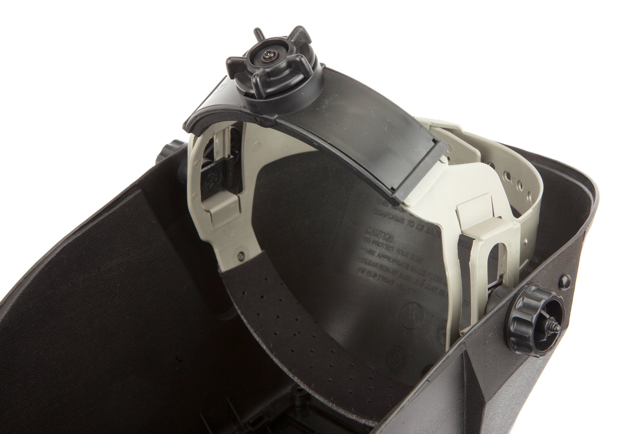 Forney 55673 Welding Helmet, Bandit II Fixed, Shade-10 , Black, 133.35 mm x 114.3 mm - Image 3
