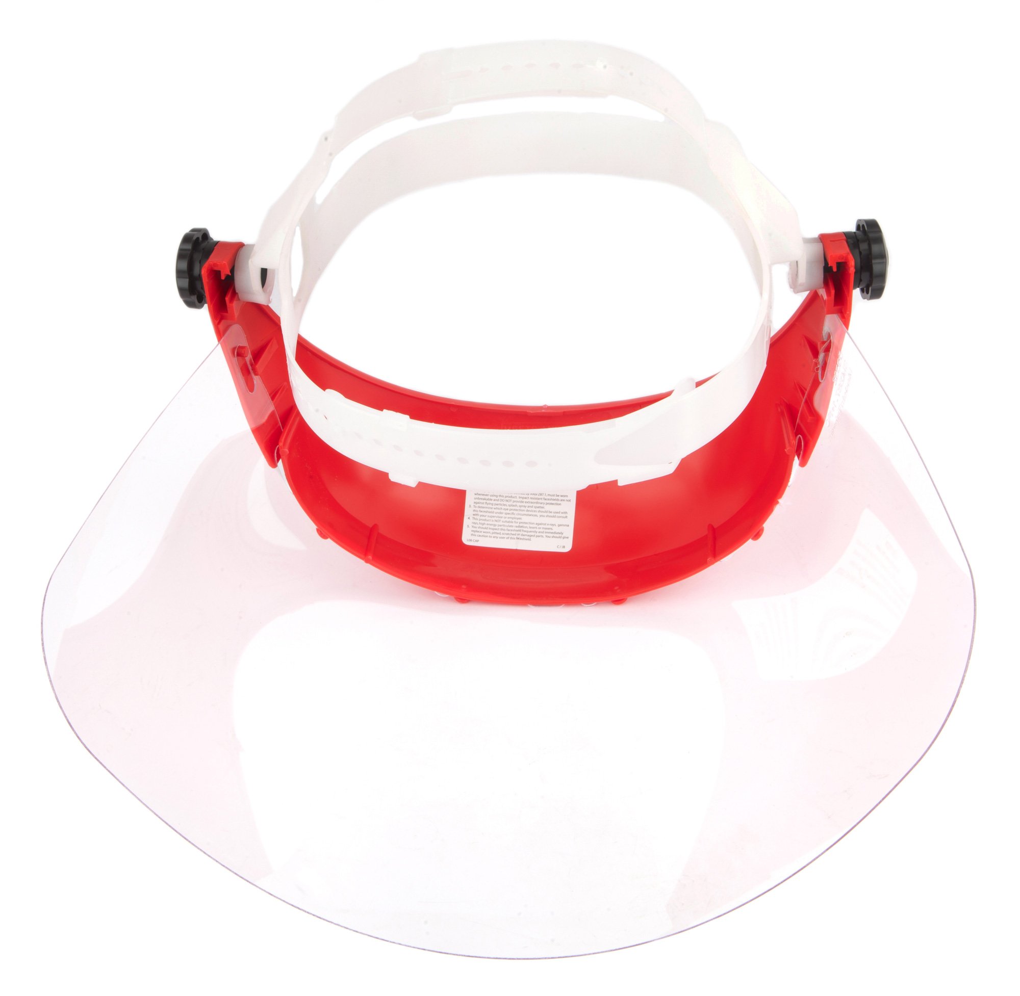 Forney 58600 Grinding Shield, Pin-Type Headgear, Clear - Image 4